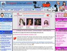 Tablet Screenshot of drague-internet.com